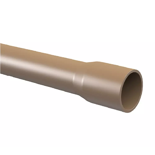Tubo Marrom Soldável 50mm (1,1/2') x 6m Amanco